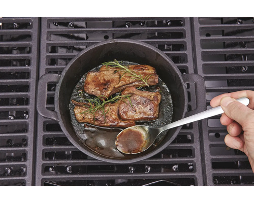 Tenneker® ronde gietijzeren grillpan