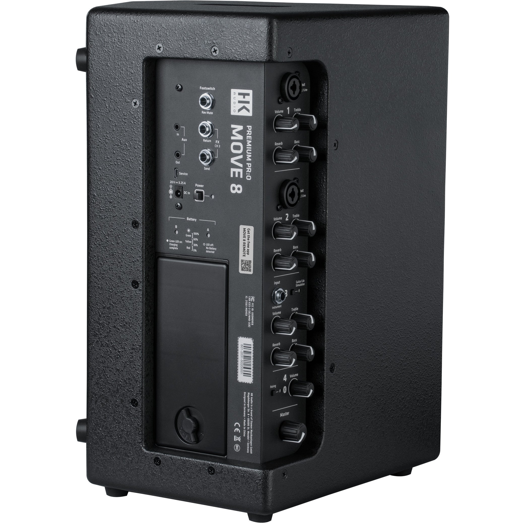 HK Audio Premium PR:O Move 8 mobiele accu-speaker