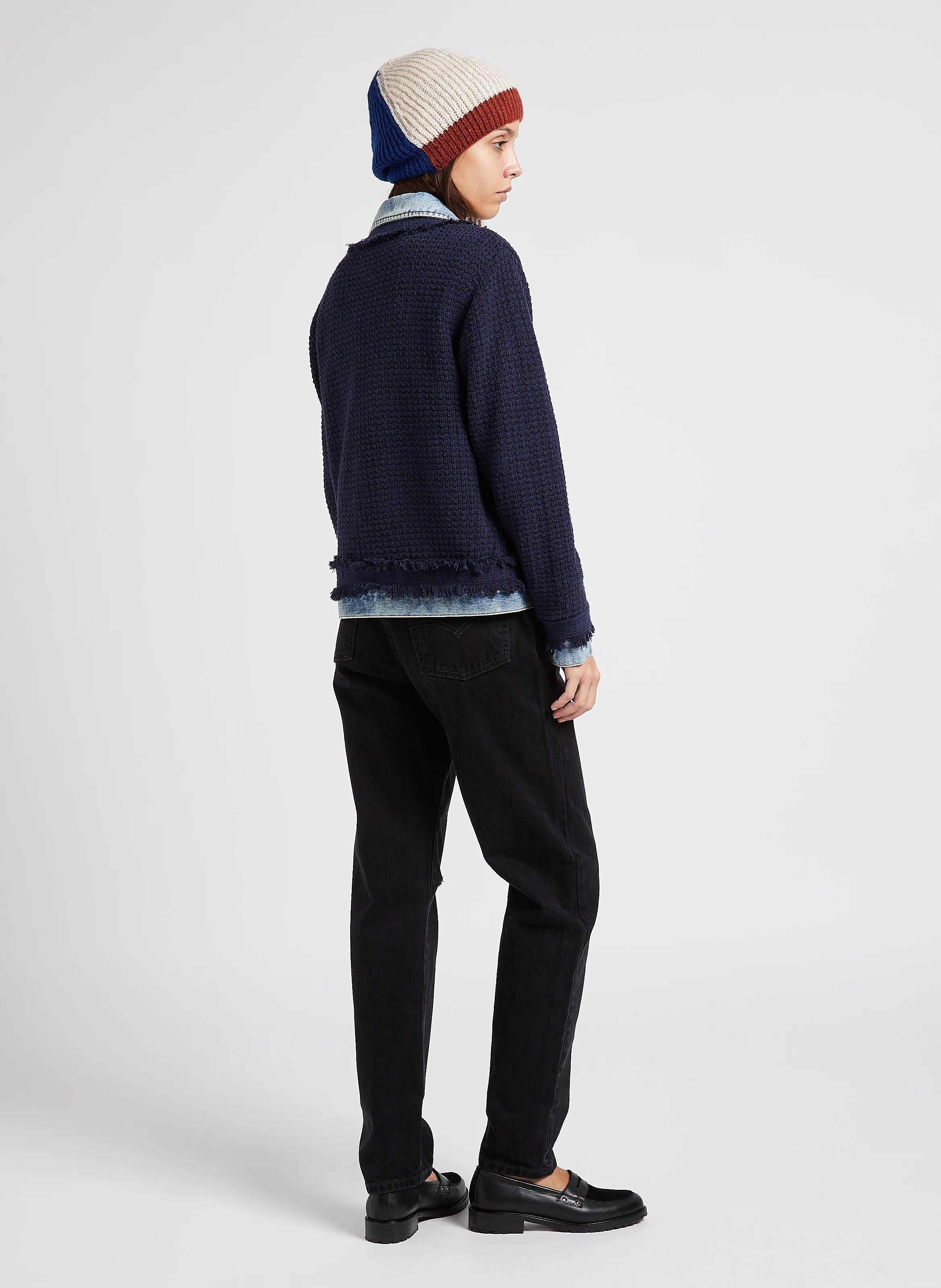 501 81 - Jean droit en coton | Noir