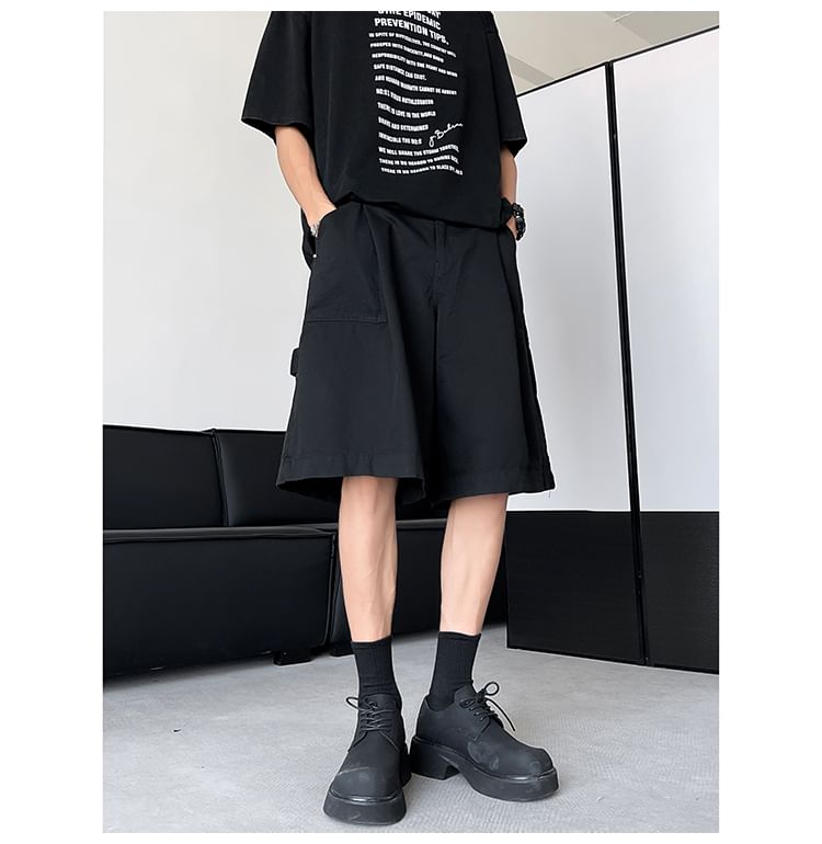 Freehop - Mid Rise Plain Shorts
