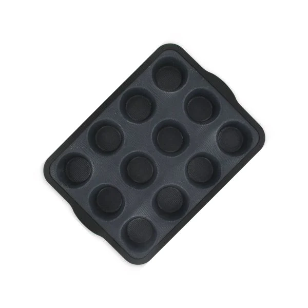 Moule 12 muffins Silicone fibre de verre Zenker