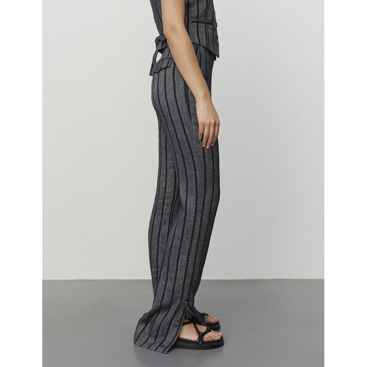 DAY Birger et Mikkelsen Ally - Cotton Blend Stripe Black