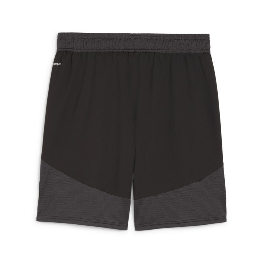 PUMA Short teamFINAL - Noir/Blanc/Flat Light Gray