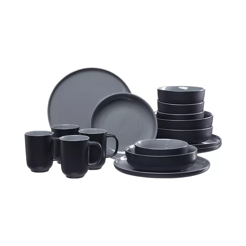 Ritzenhoff & Breker 16-teiliges Jasper Kombi-Set schwarz