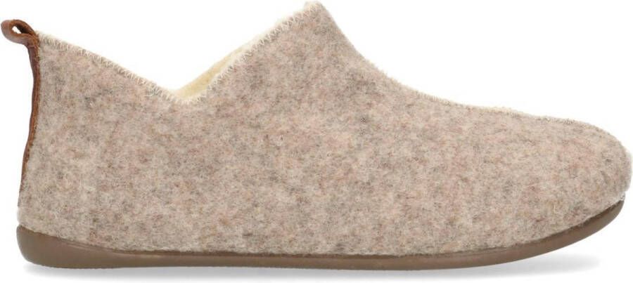 Manfield Dames Beige pantoffels