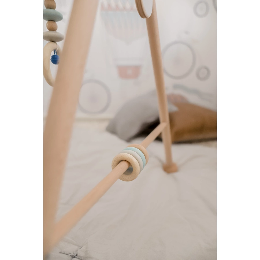 HESS Baby-Gym Bär, natur blau