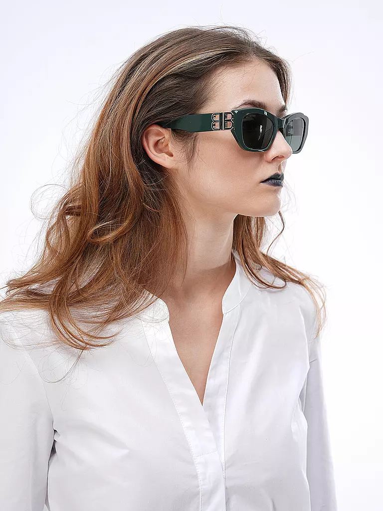 BALENCIAGA Sonnenbrille BB0311SK dunkelgrün