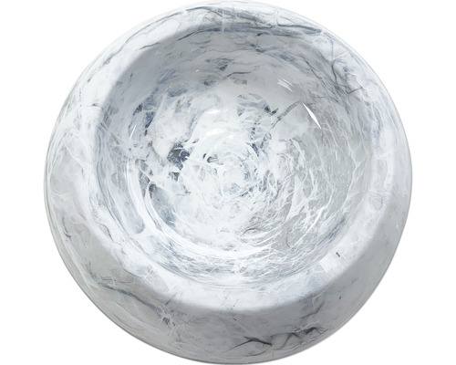 Savic Delice Cat Marble antislip voer- en waterbak, ca. 0,2 l, ca. 10,5 x 4 cm, marmerkleurig