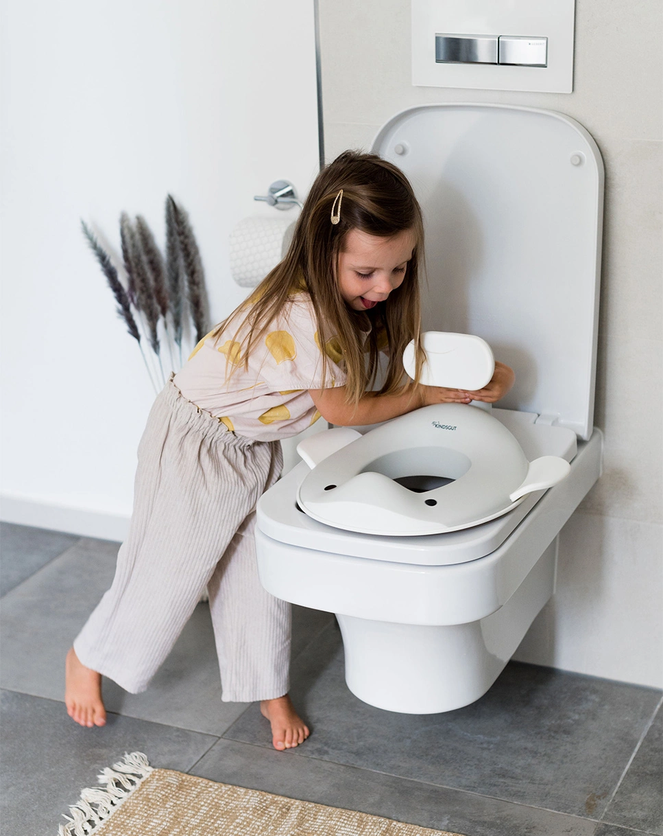 Toilettenaufsatz WAL in hellgrau