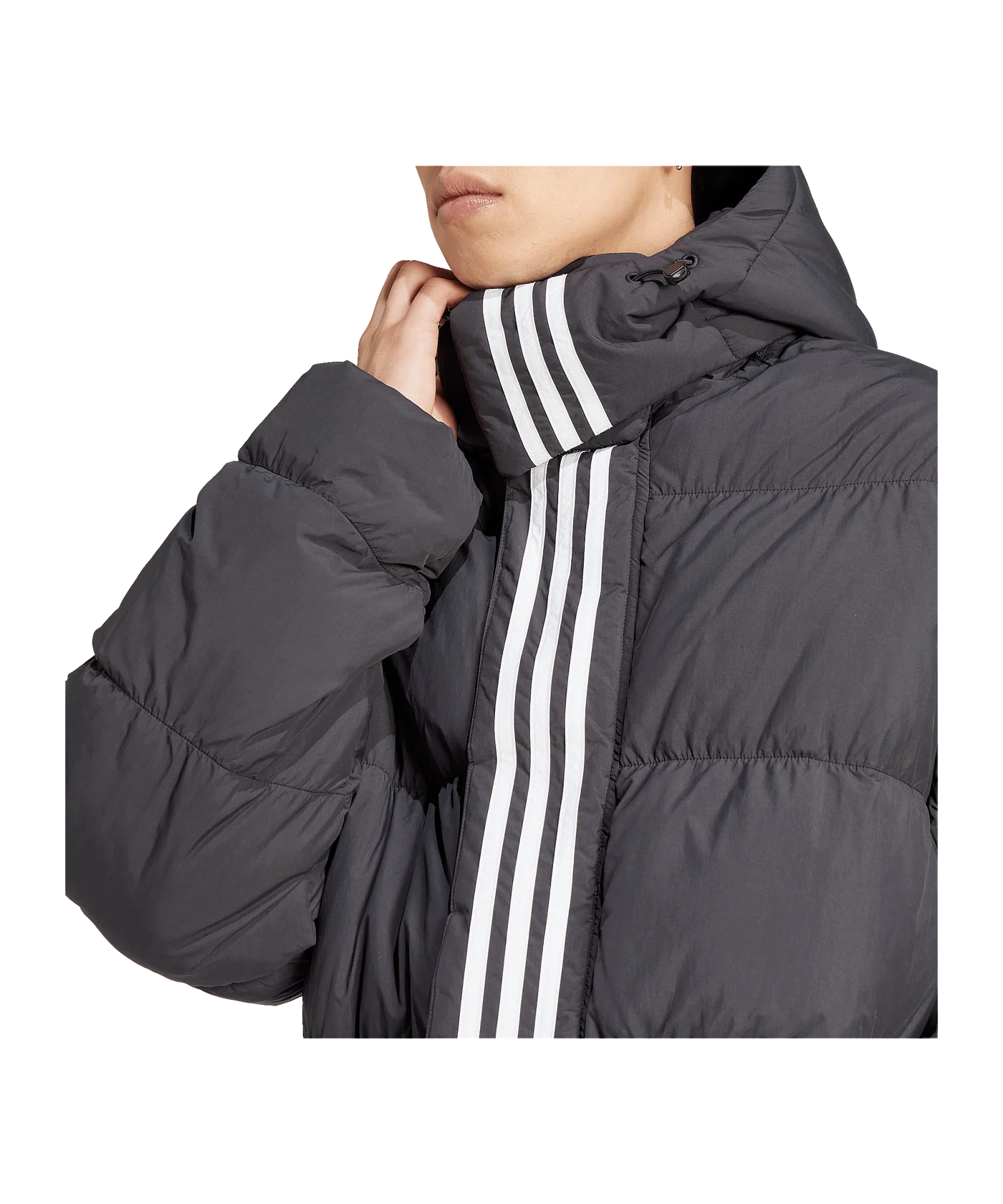 adidas Originals Down Rift Jacke Schwarz Weiss