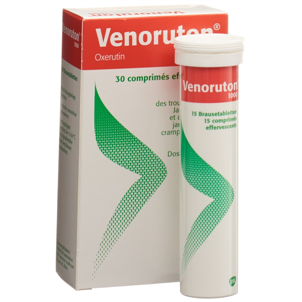 VENORUTON Brausetabl 1000 mg Ds 30 Stk