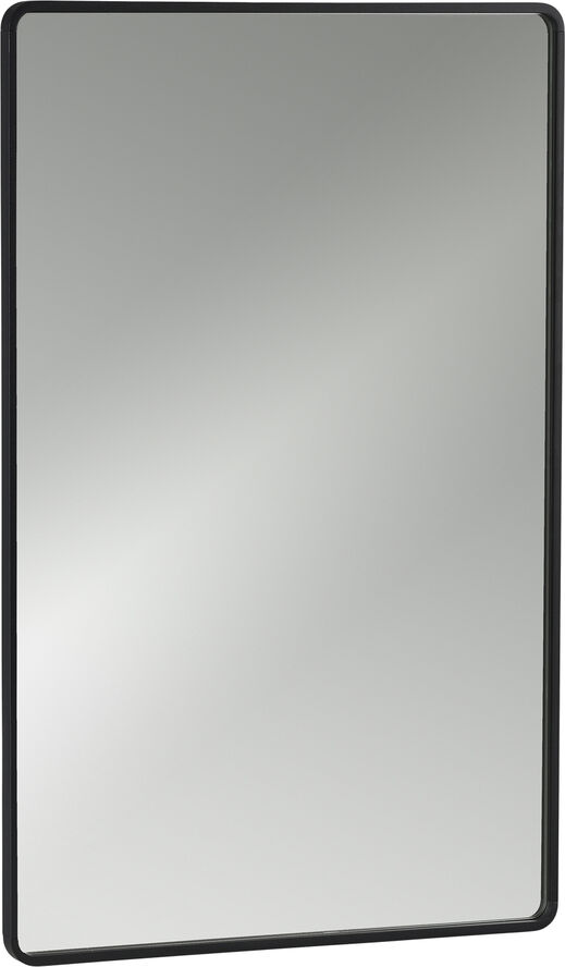Zone Vægspejl Rim 70x44 cm Black Black
