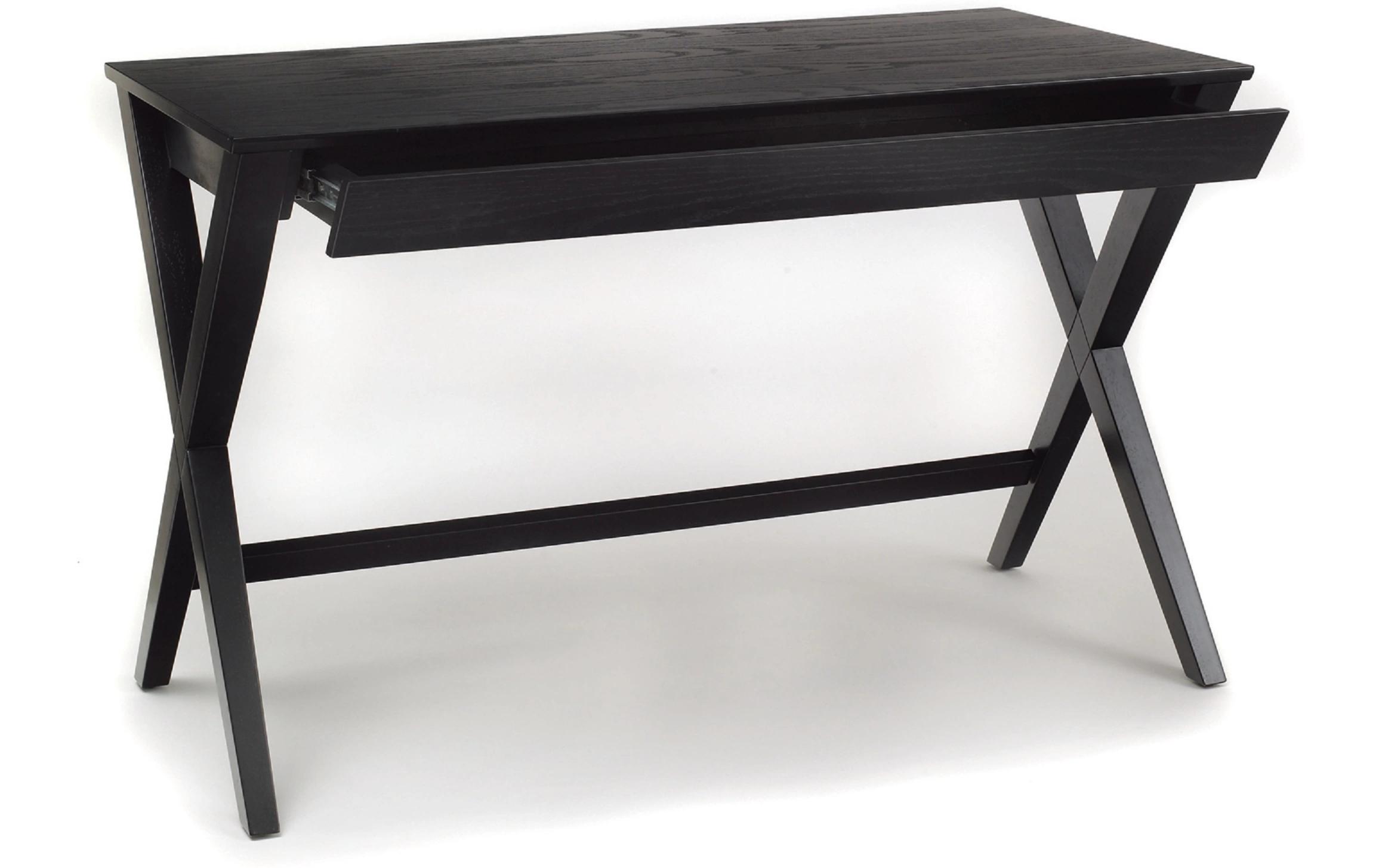 Tisch Writex, Schwarz<br>Moderner Schreibtisch