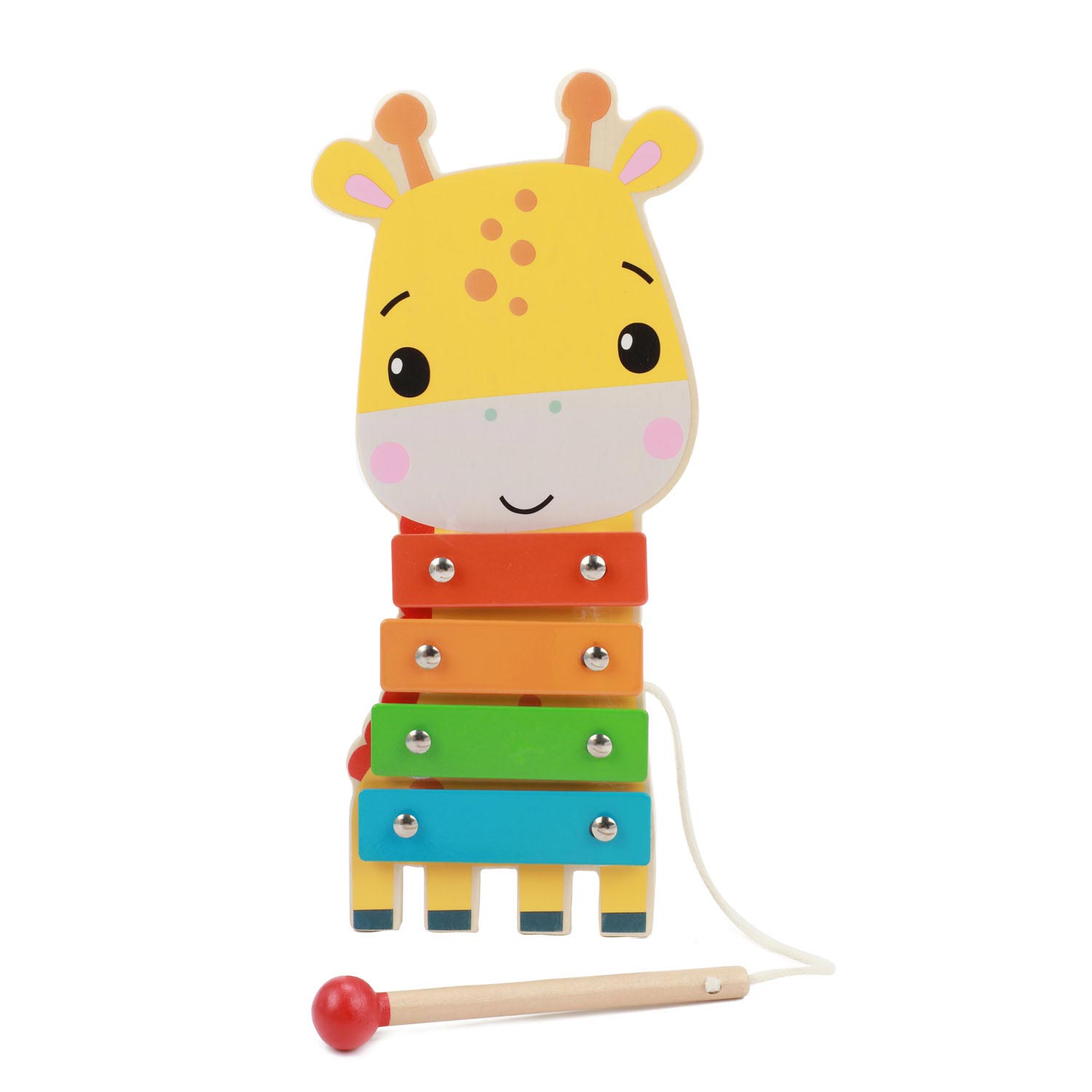 Fisher-Price - Holz-Musikinstrumente 5 Stück Kinderinstrumente Kinderspielzeug