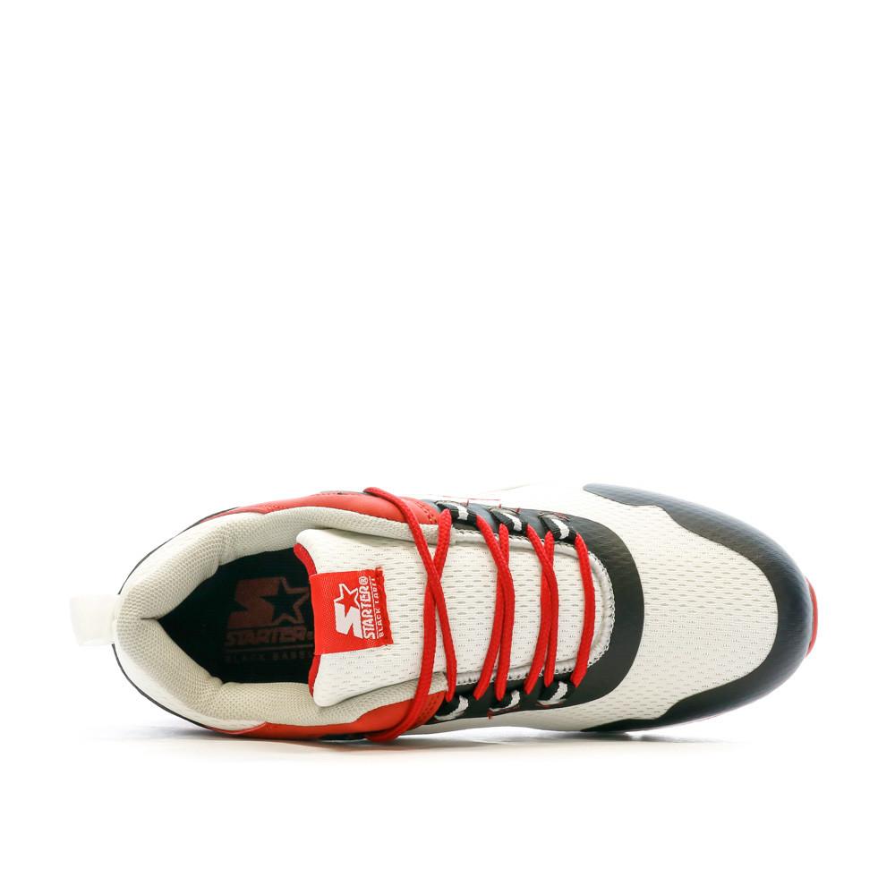 Starter Baskets Blanches/Rouges Garçon Starter Crossover