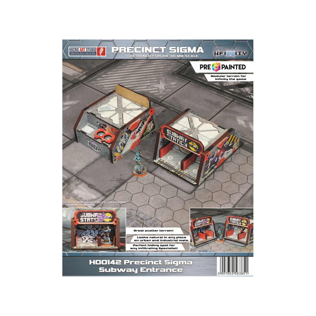 District 5 - Subway Entrance