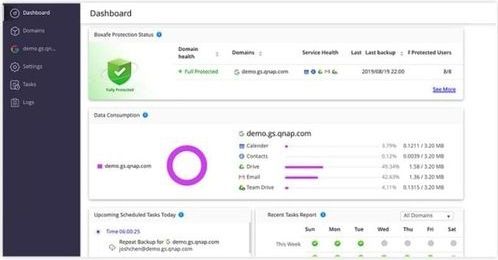 QNAP - Boxafe - Back-upoplossing voor Microsoft 365 - 10 Gebruikers - Fysiek Pakket