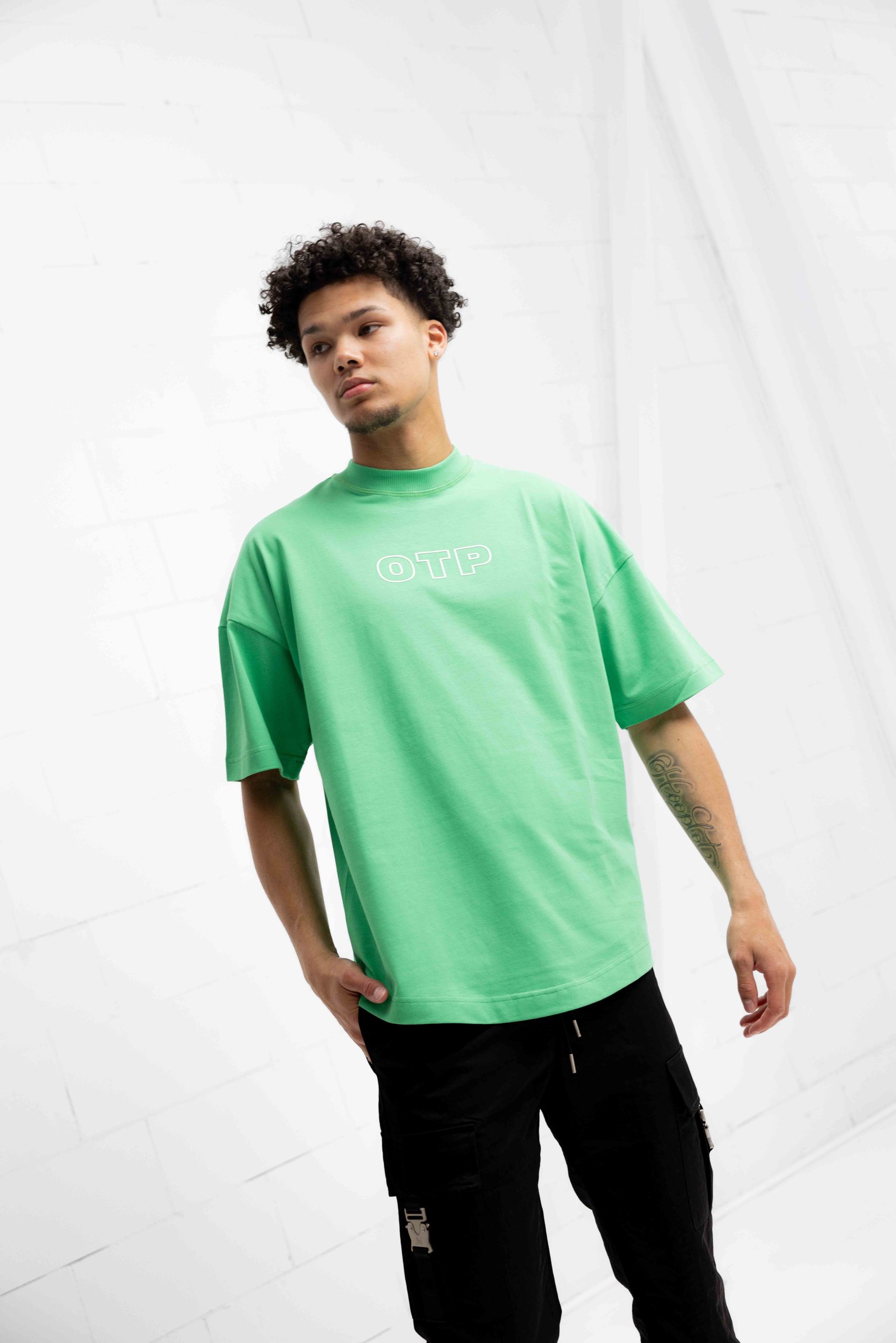 Off The Pitch OTP Oversized T-Shirt Unisex Groen