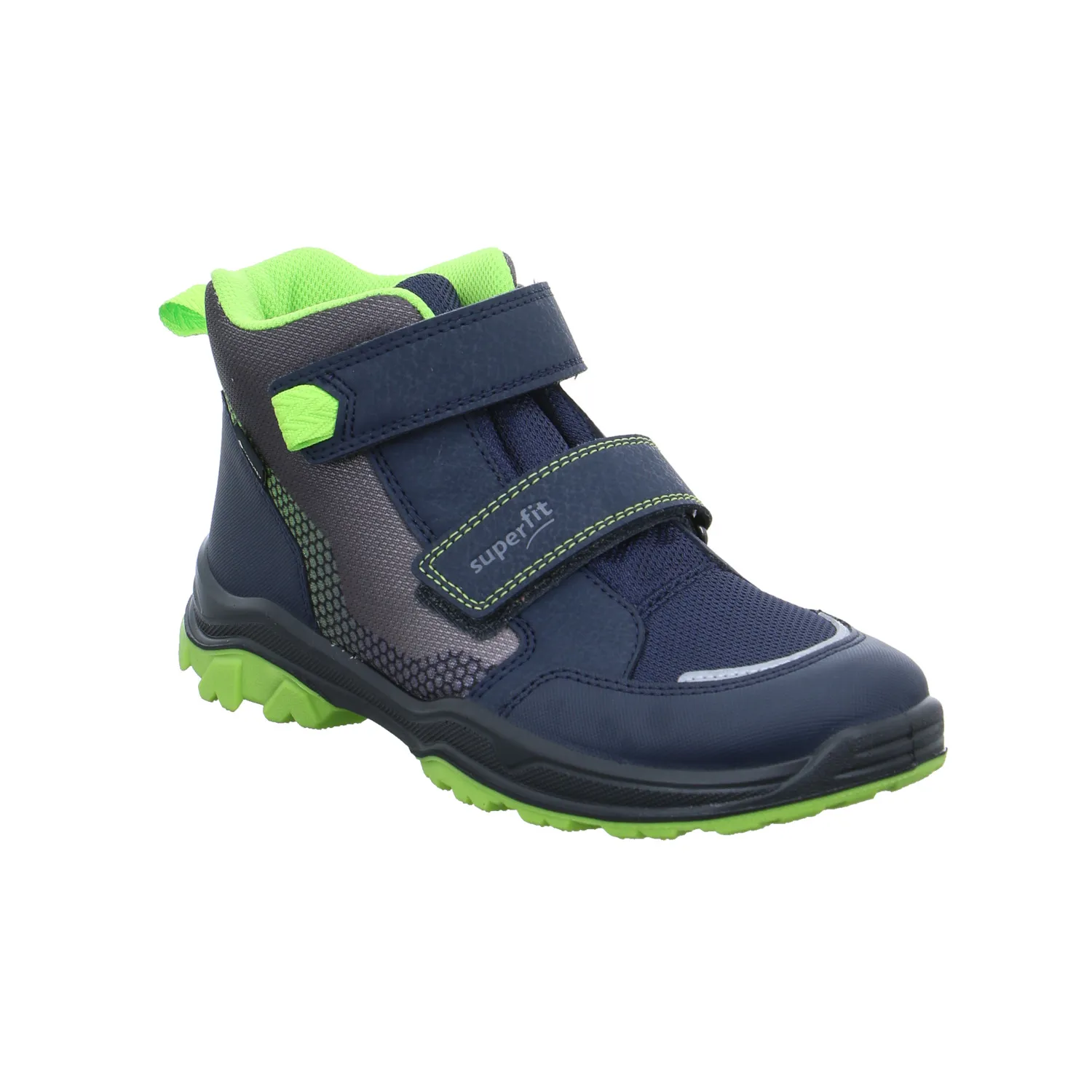 SUPERFIT Jugend-Boot Blau Textil  Sneaker high