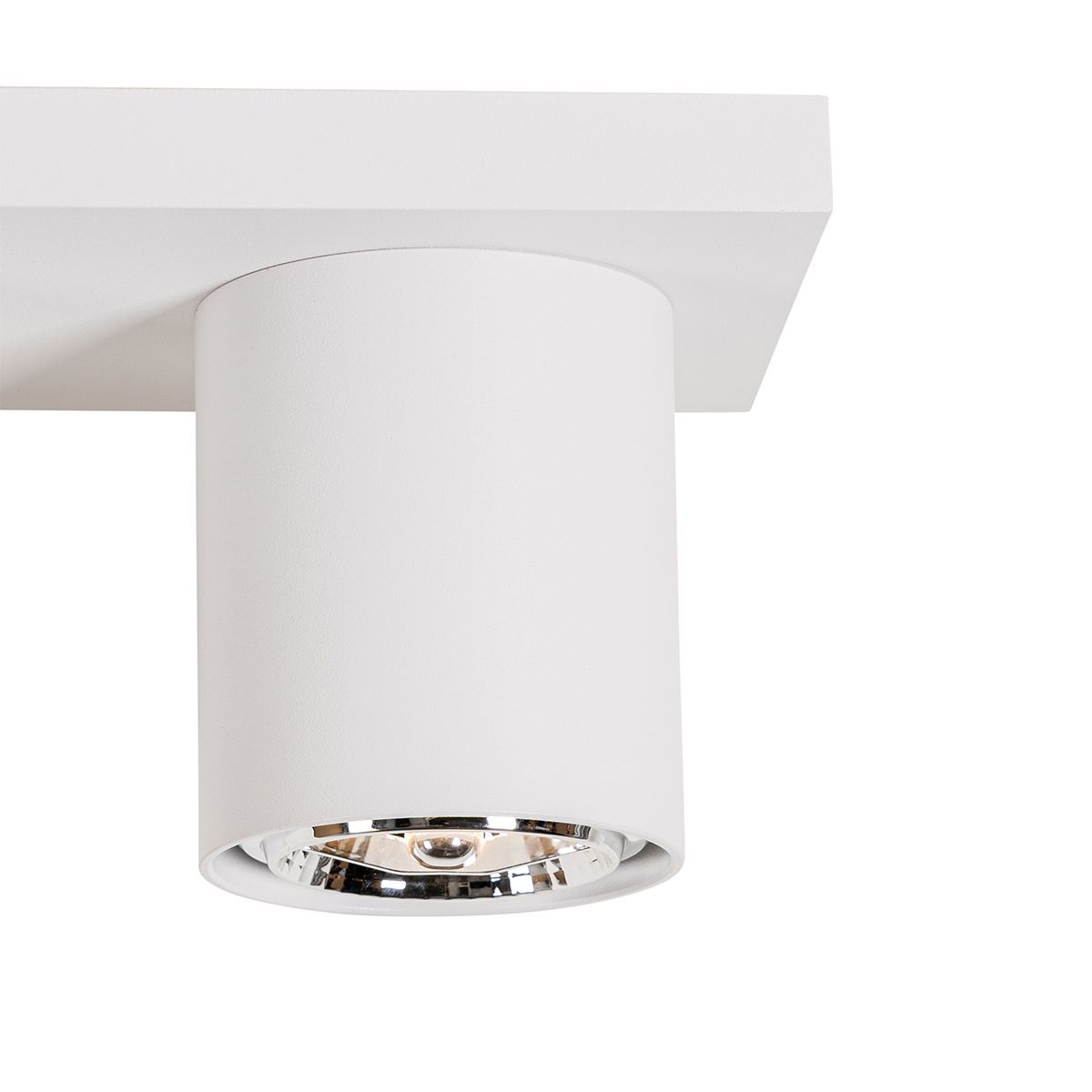 Moderne plafondspot wit 2-lichts - Tubo