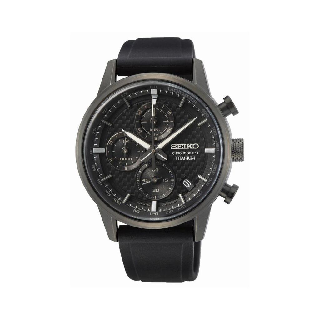 Montre Seiko Sport Titane Noir