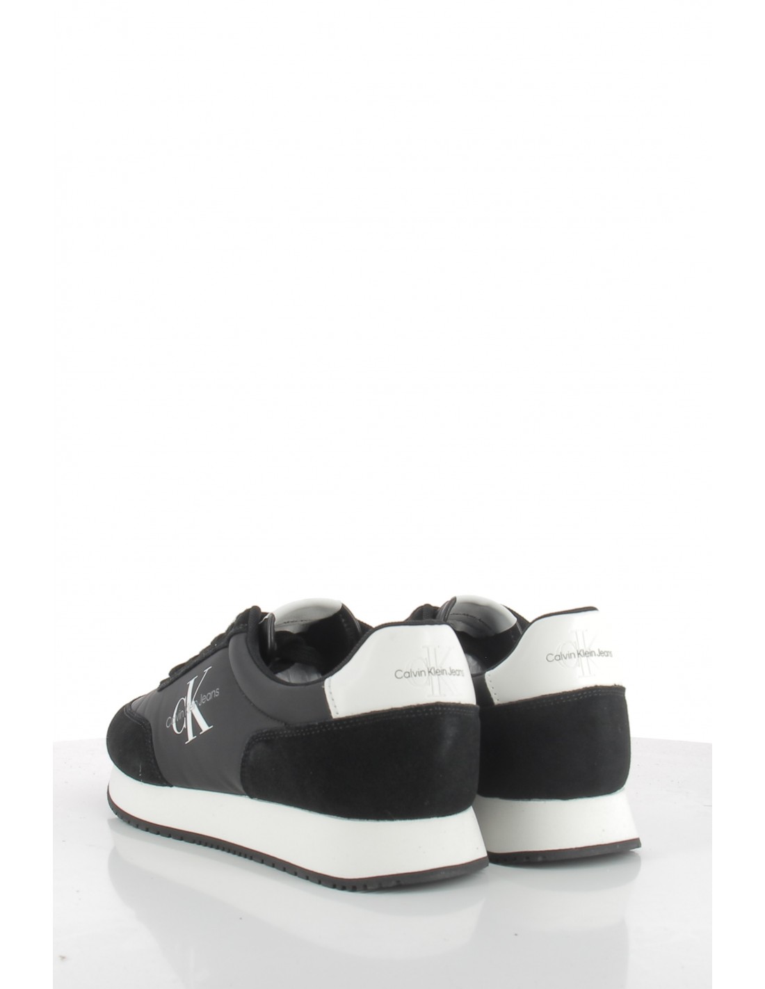 calvin klein Basket de Ville Homme retro runner su-ny m Black