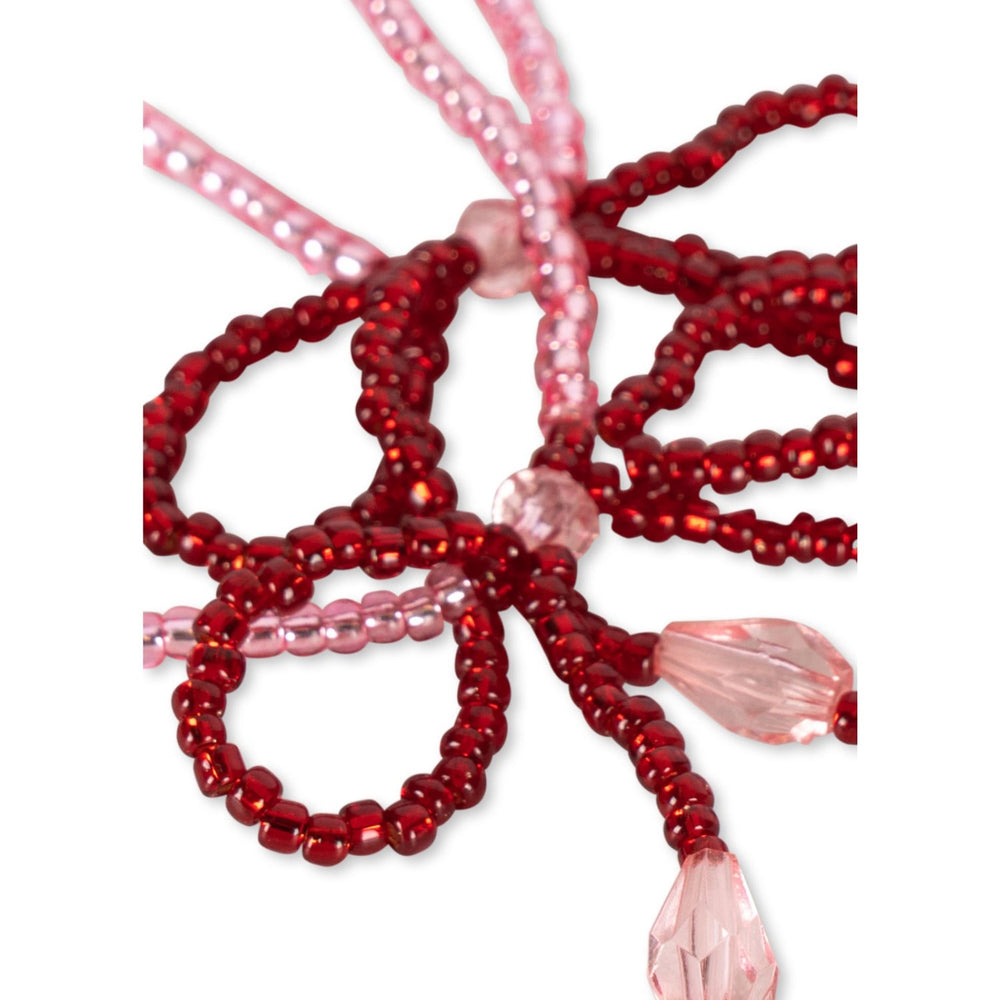 Køb Konges Sløjd Mellow Rose/Rio Red Pearly Halskæde og Armbånd