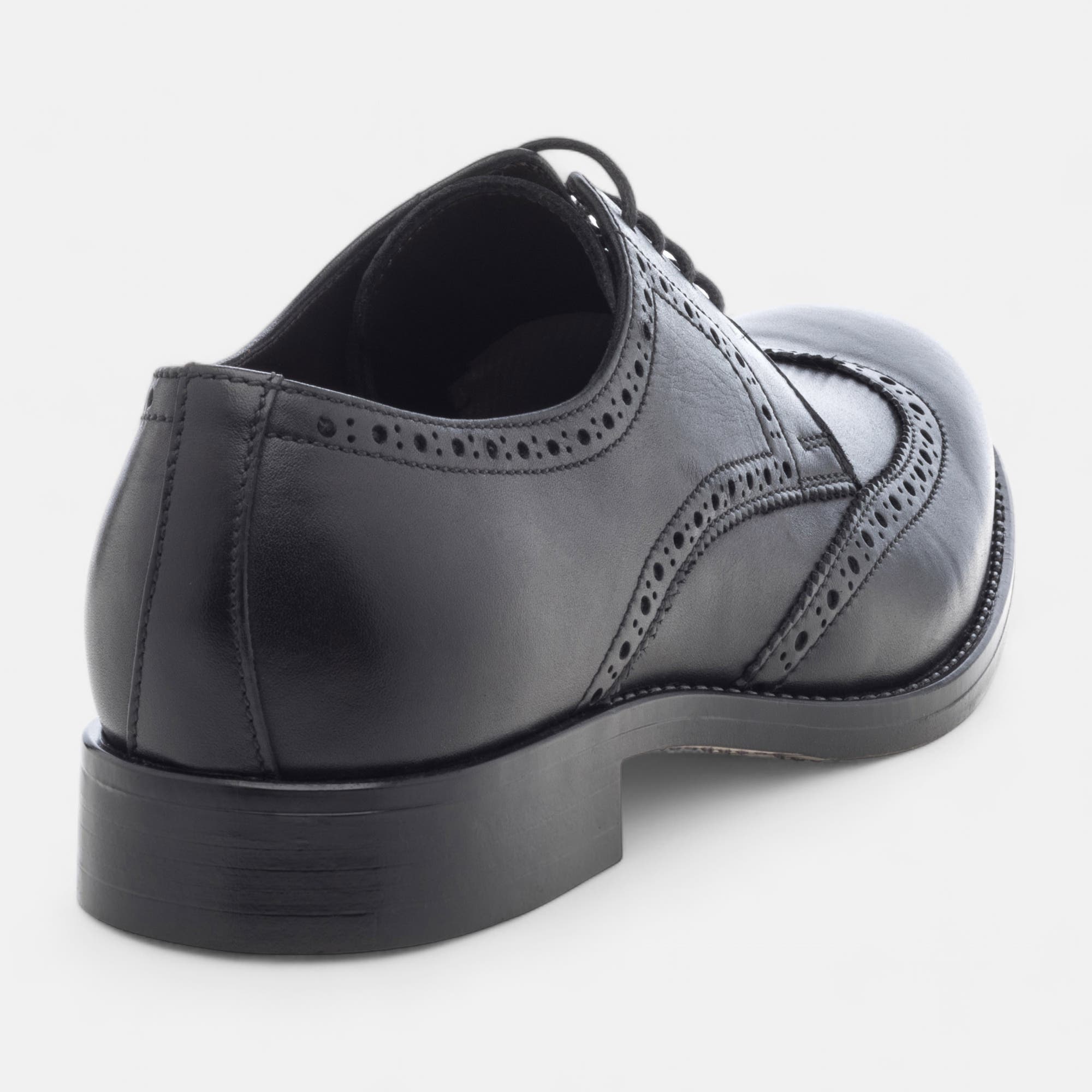 Derbies Homme en cuir noir