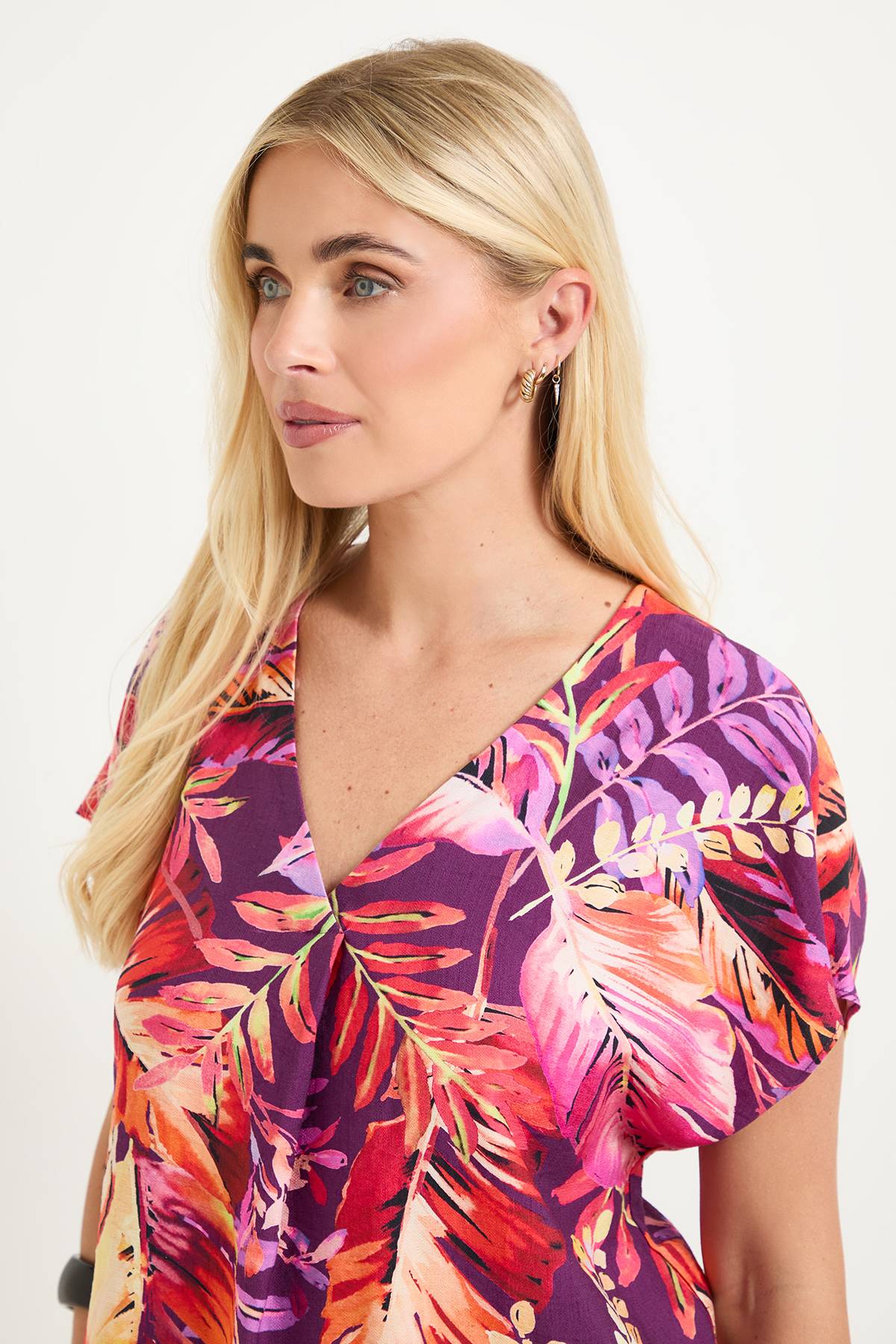 Wallis Chemise À Enfiler Motif Paisley Petite Taille