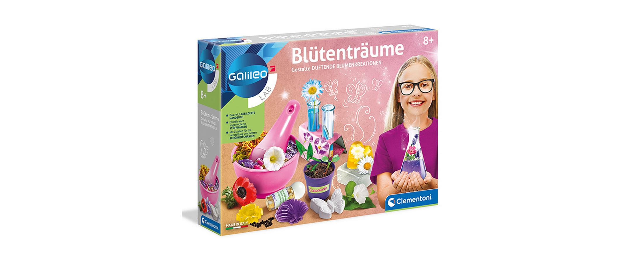 Experimentierkasten Galileo - BlütenträumeBlütenkreationen und Düfte