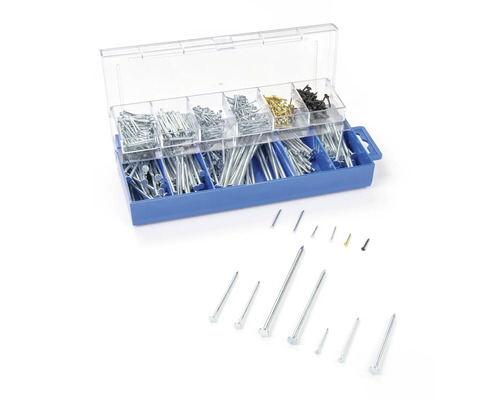 Nagelassortiment, 803 stuks