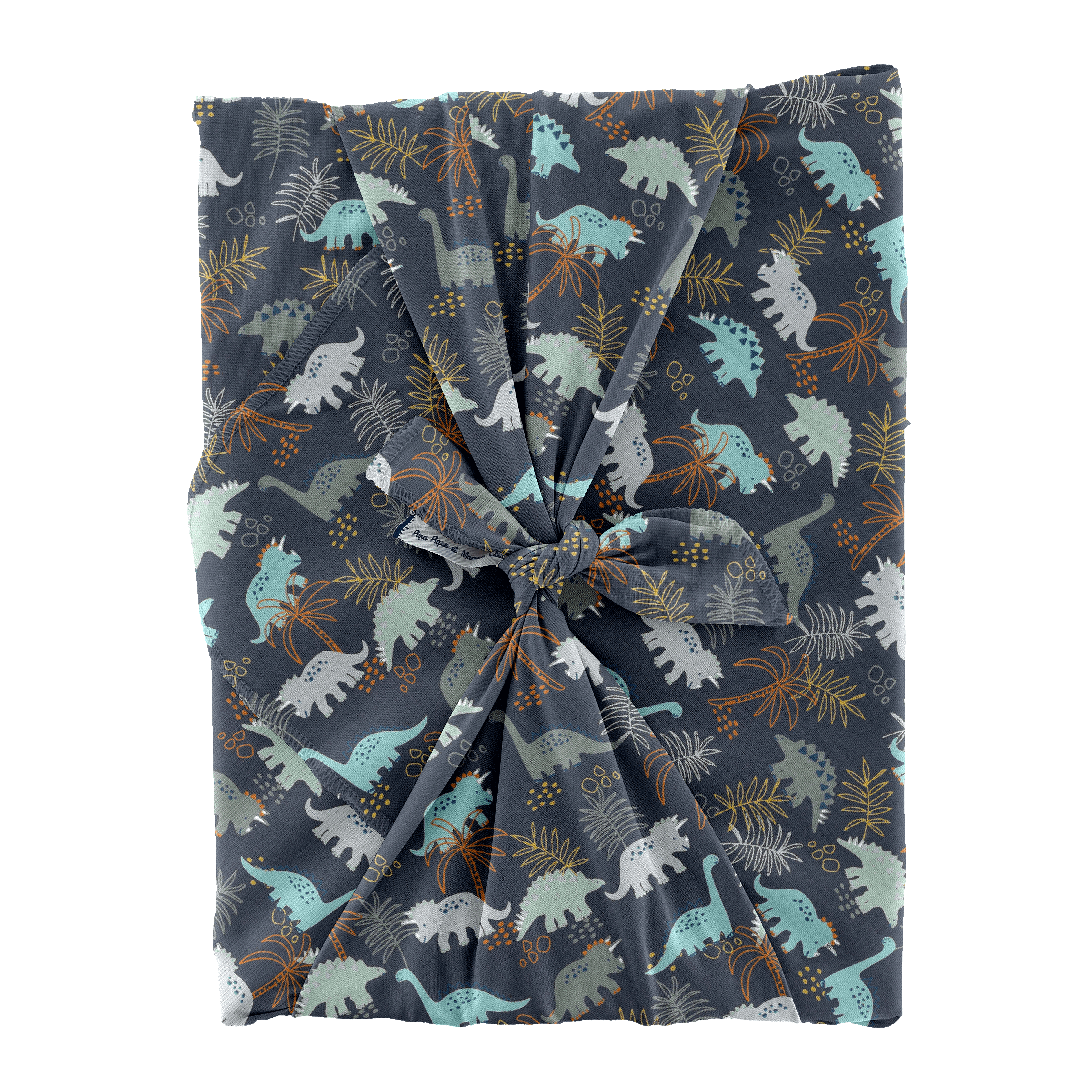 Furoshiki Grand 73 X 73 Cm Jurassic Dino Marine
