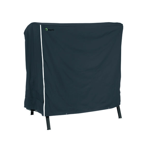TEPRO Abdeckhaube für Garten-/Hollywoodschaukel 8122 - schwarz - 150 cm breit