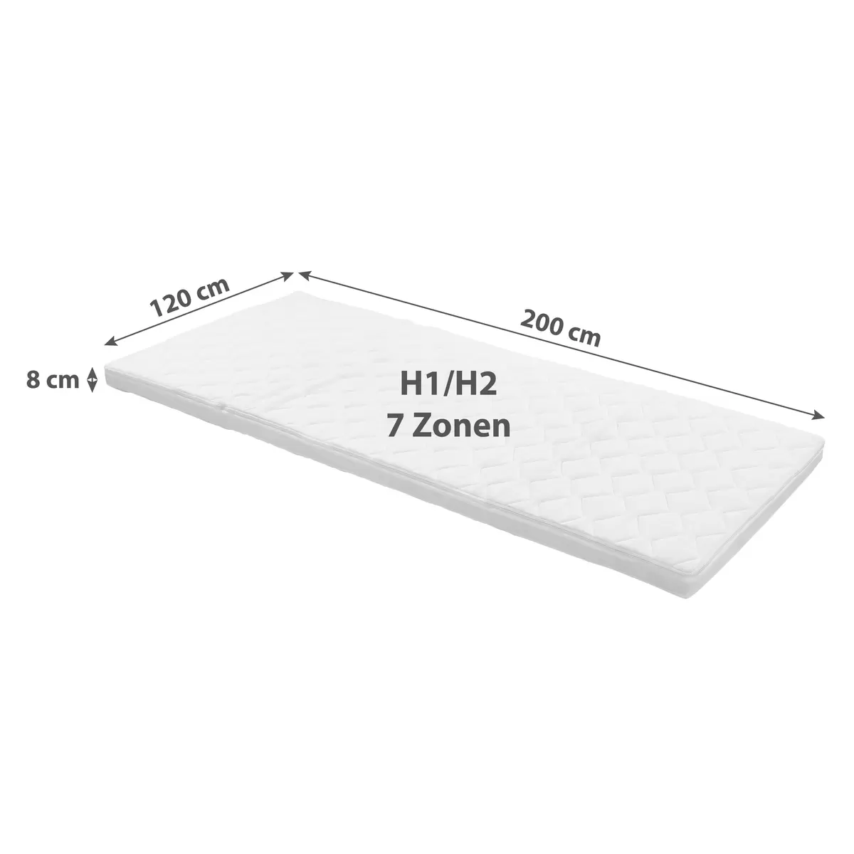 Topper Sigma 120 x 200 weiss