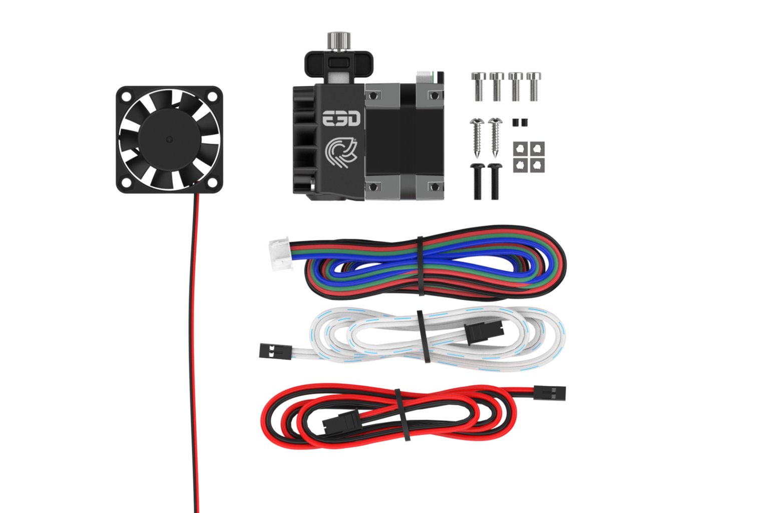 E3D  Revo Hemera XS, Starter, 24V    Kompaktes Dual Gear Extrusionssystem