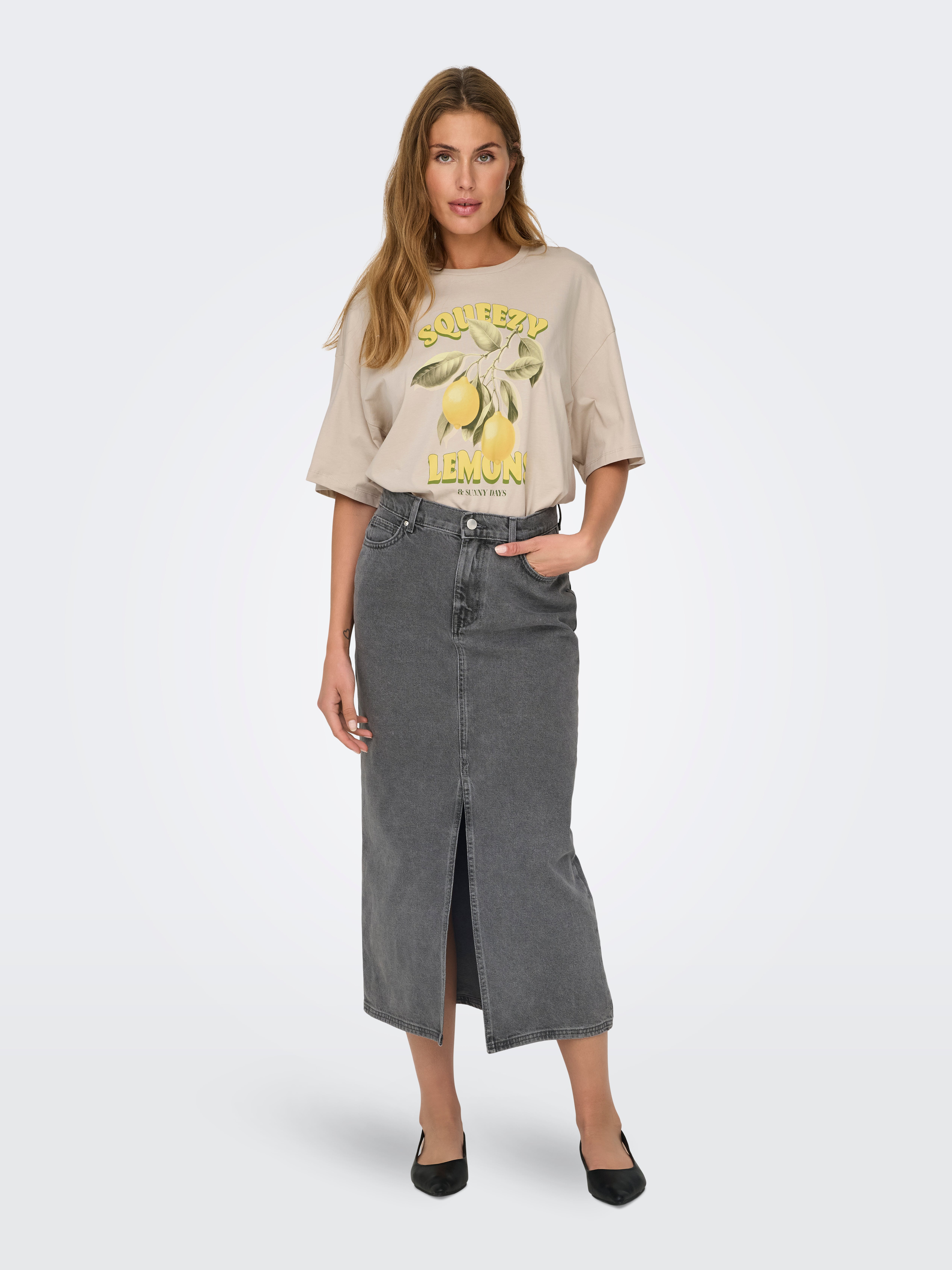 ONLSOPHIE Jeansrock Medium Grey Denim