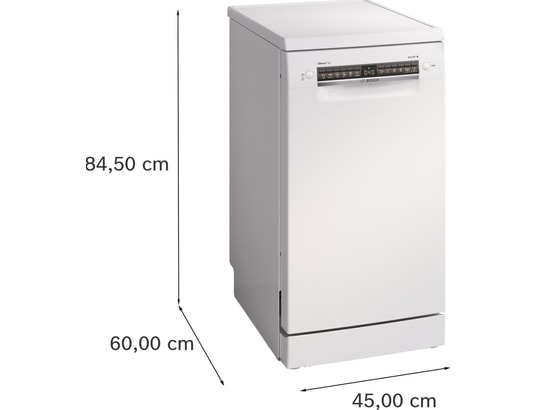 BOSCH - Lave vaisselle 45 cm SPS4EMI17E, Série 4, Efficient Dry, Silence Plus