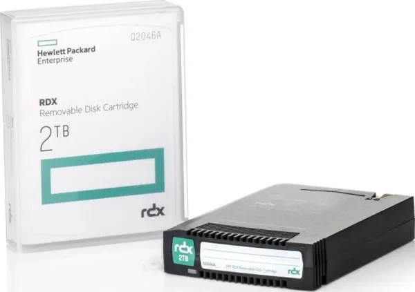 HPE - RDX-kassette - 2 TB / 4 TB - for ProLiant MicroServer Gen10 Entry