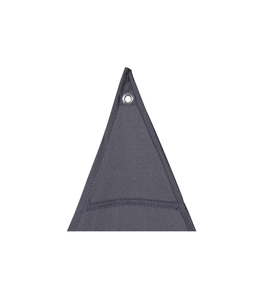 Toile solaire / Voile d'ombrage Anori - 4 x 4 x 4 m - Gris