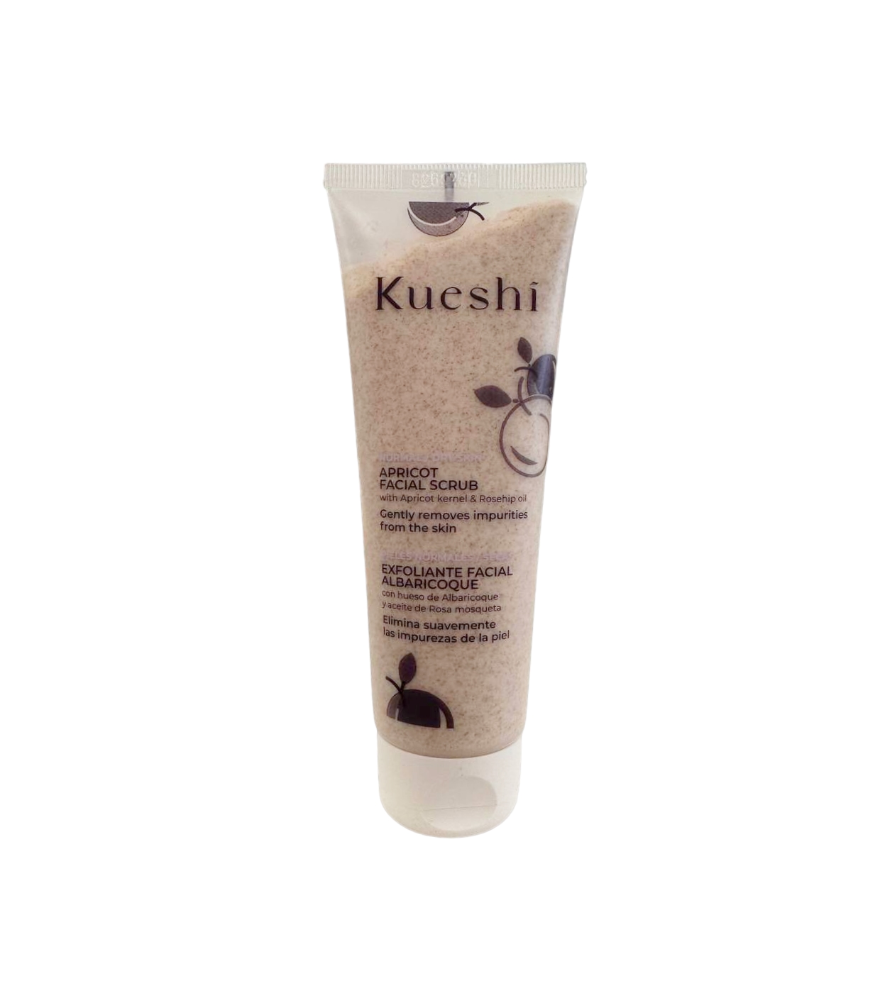 Kueshi - Esfoliante Facial Suave - Damasco