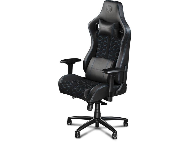 Joule Performance Gaming-Stuhl Raid Blau/Schwarz Gaming-Computerstuhl mit einer Belastbarkeit von bis zu 150 kg