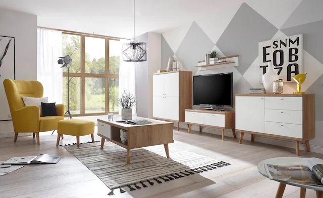 andas Wohnwand »Merle« Set, 4 Stk. tlg.
