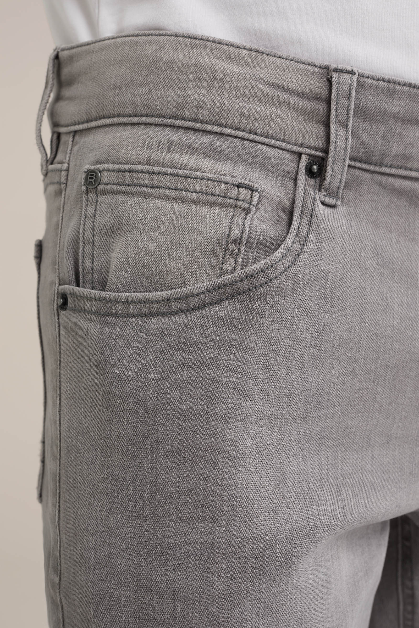 slim fit jeans met medium stretch Blue Ridge Lichtgrijs