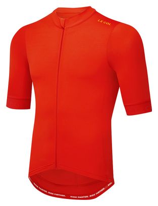 Maillot Manches Courtes Le Col Pro II Rouge