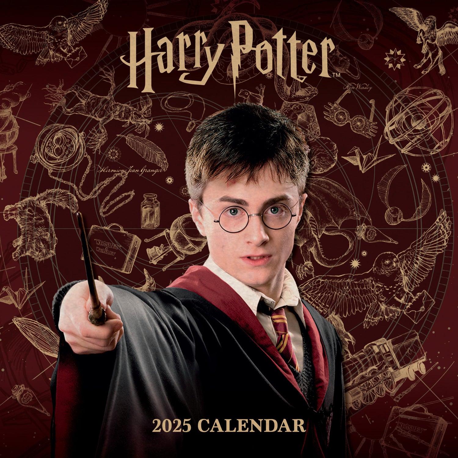 Plenty Gifts kalender harry potter 30 x 30 x 0,5 cm