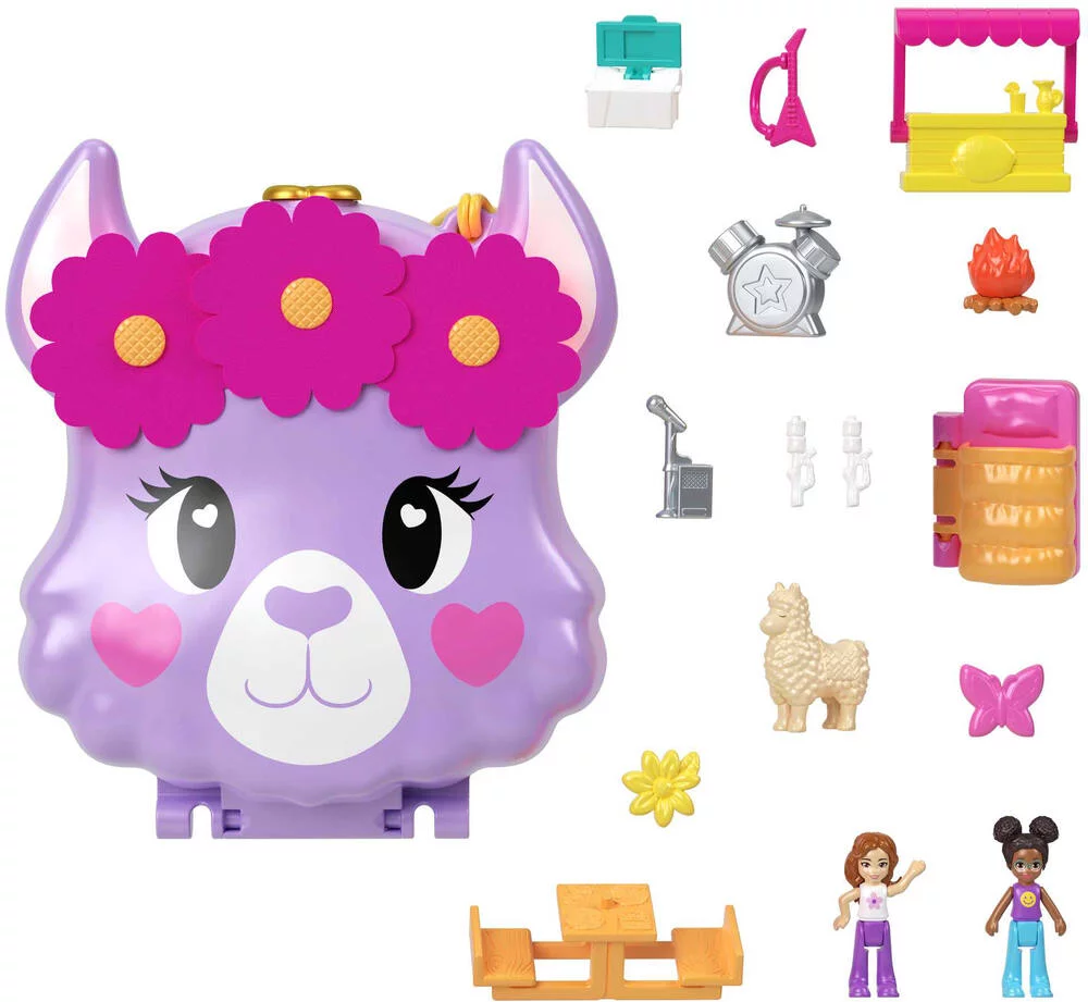 POLLY POCKET COFFRET AVENTURE DU LLAMA
