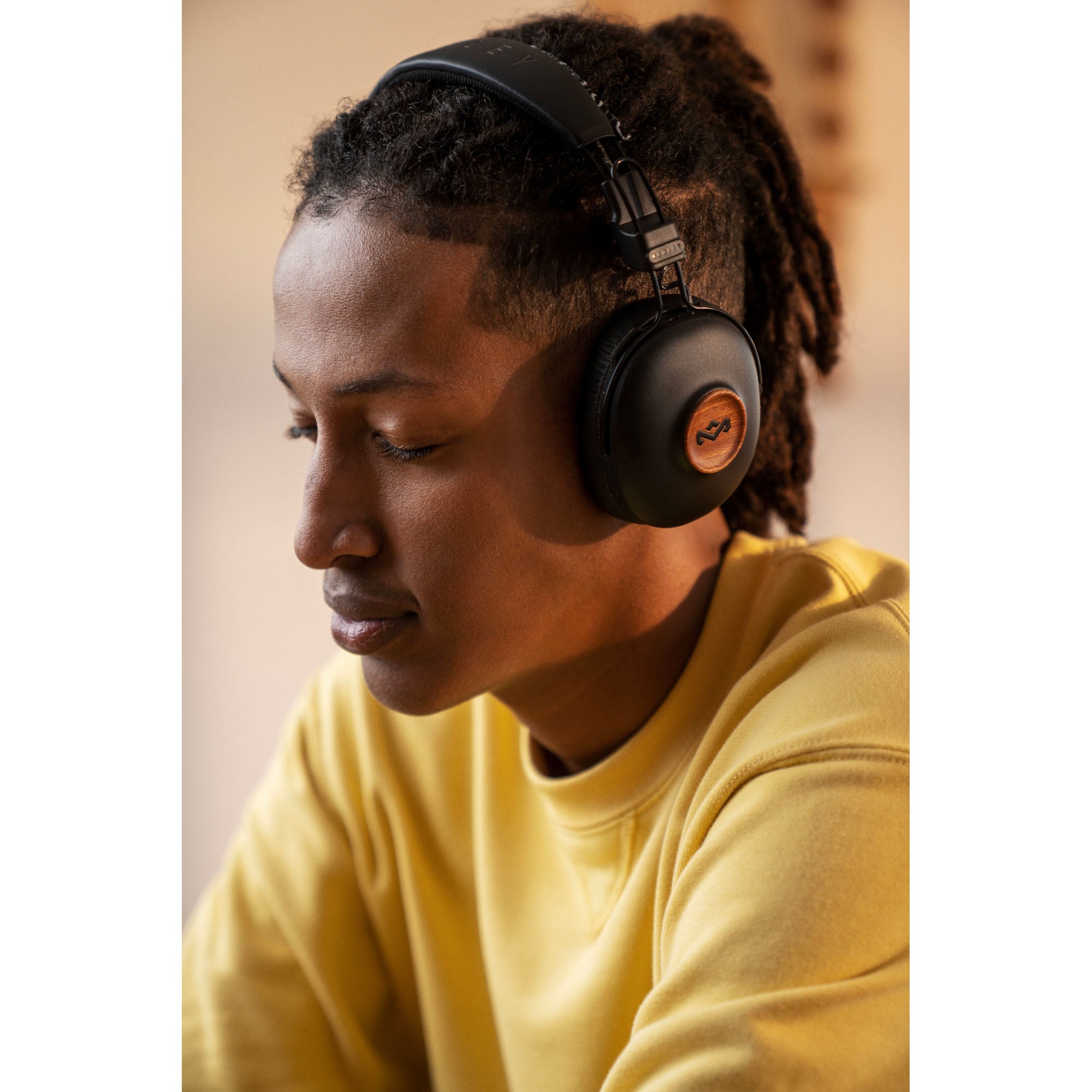 House of Marley Positive Vibration Frequency Signature Black Bluetooth-koptelefoon
