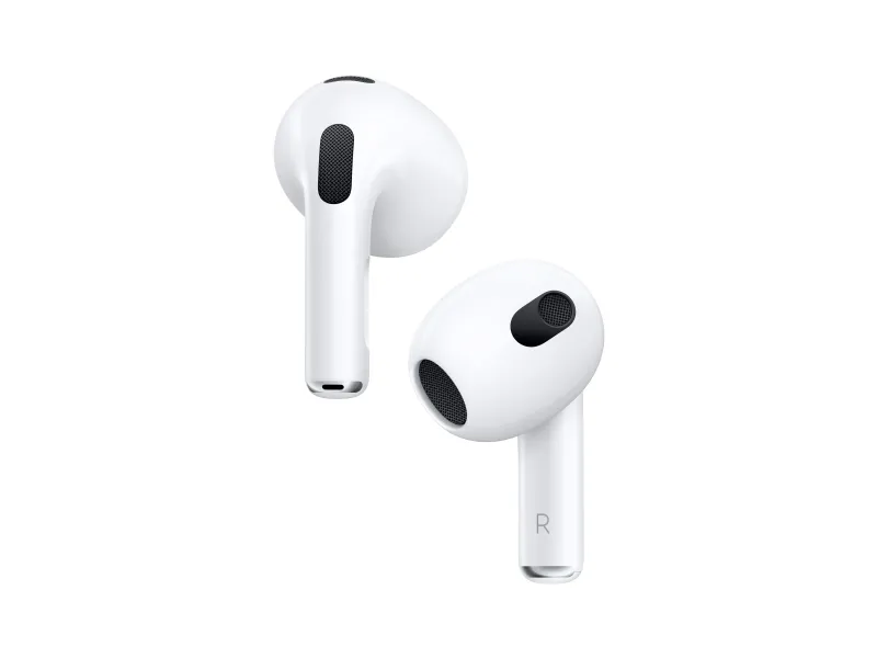 [OUTLET] - Apple AirPods (3rd generation) , Trådløs, Opkald/musik, Hovedtelefoner, Hvid