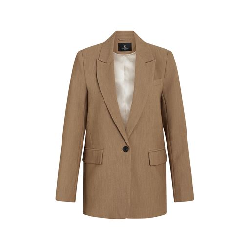 Bruuns Bazaar CindySus Frida Blazer, Shitake Melange, 40