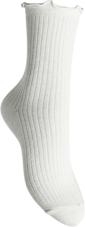 Pieces PCAFIA SOCKS NOOS Hvid